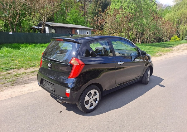 Kia Picanto cena 16500 przebieg: 117000, rok produkcji 2011 z Rydzyna małe 172